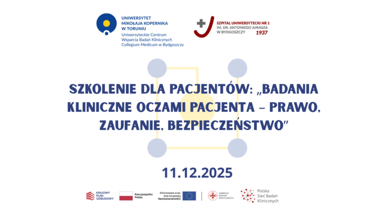 Badania kliniczne oczami pacjenta – prawo, zaufanie, bezpieczeństwo