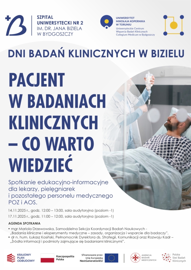 Wydarzenie edukacyjne dla personelu POZ i&nbsp;AOS w&nbsp;ramach Dni Badań Klinicznych SU&nbsp;nr&nbsp;2